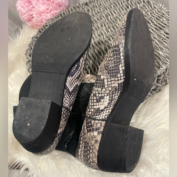 Sam Edelman Stevie Snake Skin Leather Size 10 - Picture 8 of 10